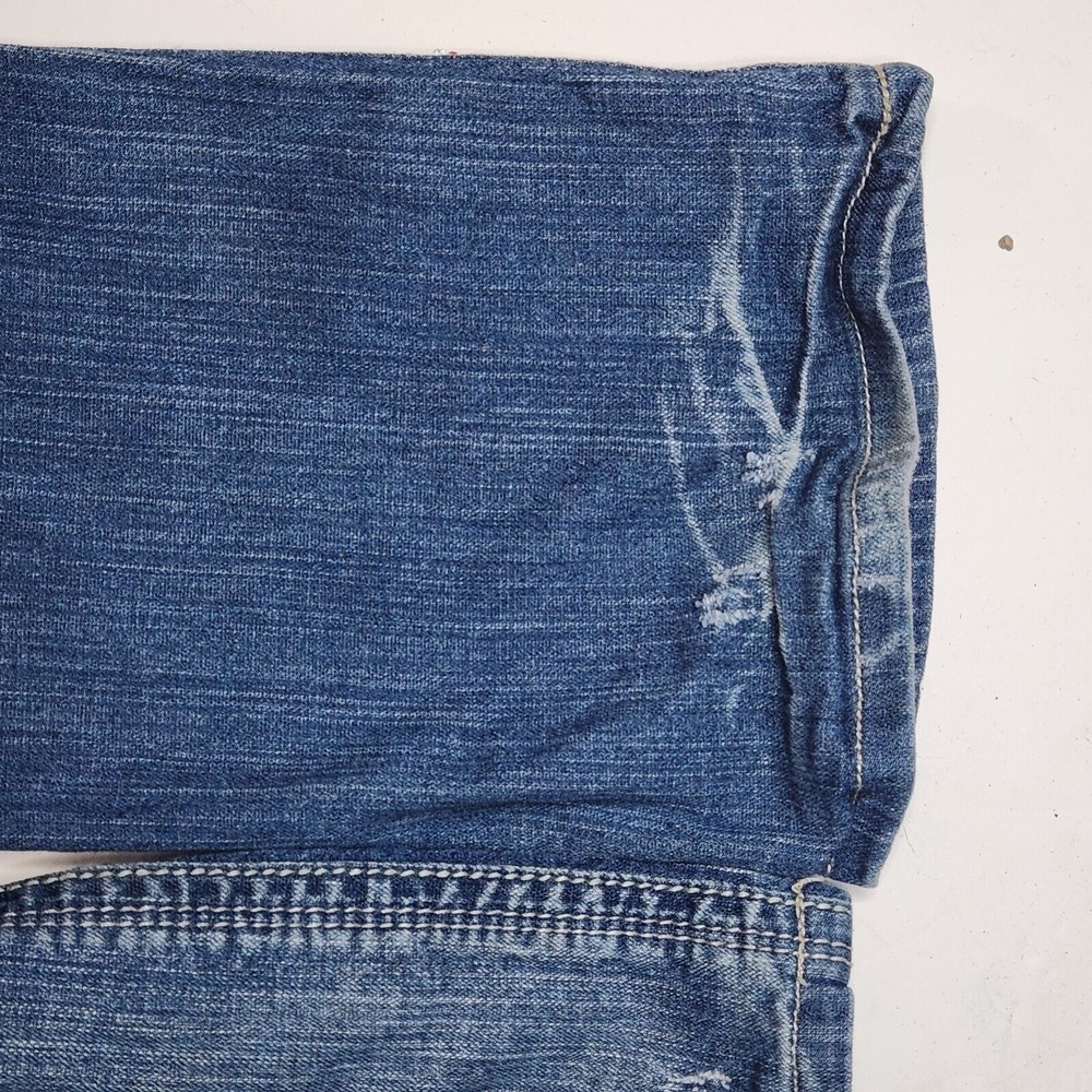Seven7 Ladies straight Low Rise Denim Blue Jeans Size 8 - Picture 10 of 10